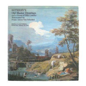 Sotheby's Auction Catalog 1982 Old Masters 18th-century Franz Anton Von Scheidel
